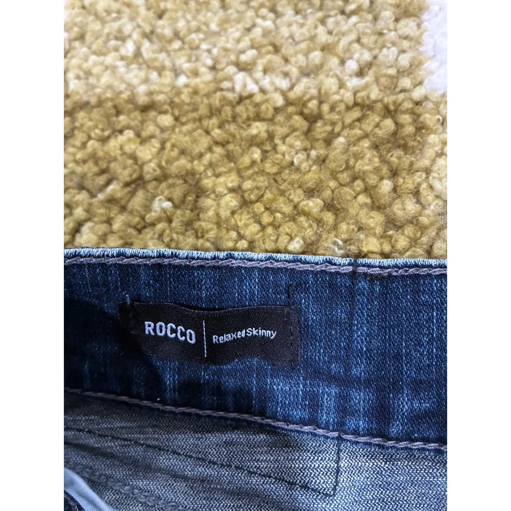 True Religion Rocco Relaxed Skinny Jeans Mens 30 Dark Wash Denim Blue